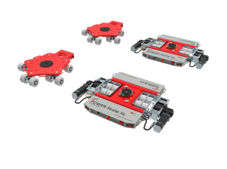 HTS erweitert Schwerlasttransport-Portfolio mit dem POWER-Skate DUO mit integriertem Hub Synchronisierte eTransportfahrwerke für maximale Flexibilität und Präzision