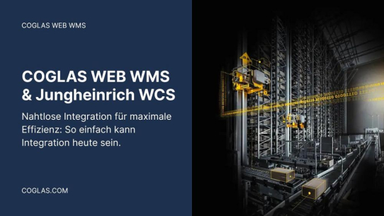 COGLAS Web WMS trifft Jungheinrich WCS