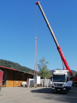 Bau des Windparks Hohenlochen kommt rasch voran
