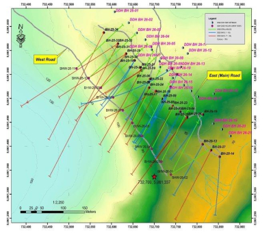 Antimony Resources Corp. (CSE: ATMY) (OTCQB: ATMYF) (FWB: K8J0) stößt auf massiven antimonführenden Stibnit („Sb“) mit 5,10 % Sb auf 4,0 Meter, 2,15 % Sb auf 6,85 Meter und 2,38 % Sb auf 9,60 Meter