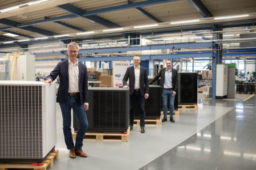 Wärmepumpen-Fertigung von Stiebel Eltron in Höxter (NRW) läuft an