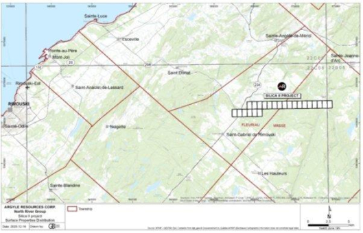 Argyle Resources meldet hochreine Siliziumdioxid-Ergebnisse von bis zu 99,9 % SiO2 aus dem Prospektionsprogramm 2025 auf dem Projekt Saint Gabriel in Québec