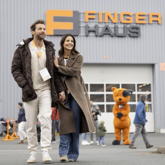 Großer Bauinfotag bei FingerHaus