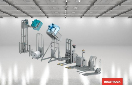 Inoxtruck: Materialflusslösungen aus Edelstahl setzen Maßstäbe in industrieller Hygiene