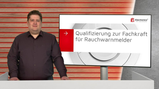 Ei Electronics: Schulung zur „Q-Fachkraft für Rauchwarnmelder“ jetzt auch als Live-Webinar
