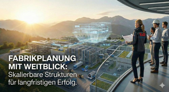 Fabrikplanung mit Weitblick: Skalierbare Strukturen für langfristigen Erfolg