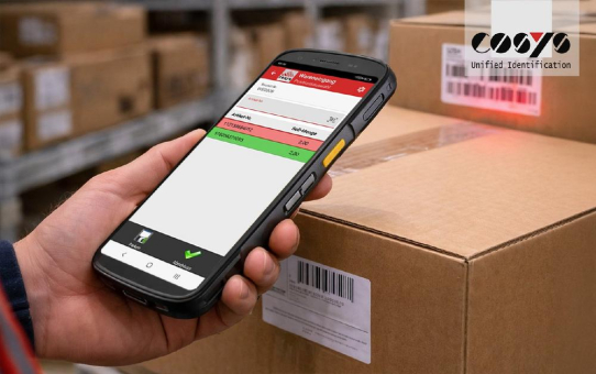 Wareneingangsbereich mit dem Zebra TC27: Effizient starten, sauber weiterarbeiten.