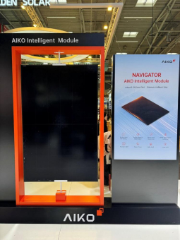Aiko Solar stellt intelligentes Solarmodul "Navigator" vor