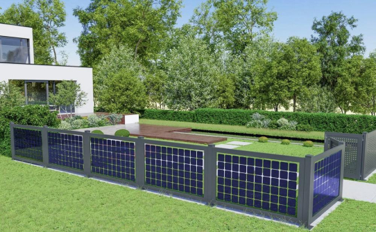 Solarzaun - eine weitere Möglichkeit Strom zu erzeugen