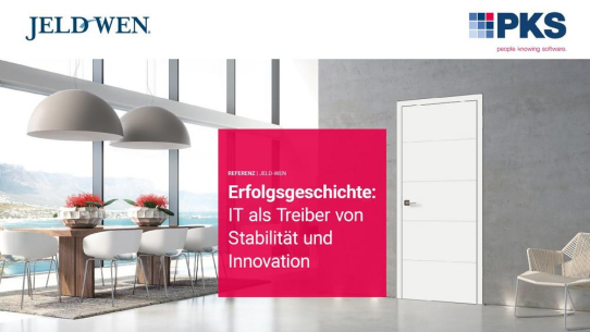 JELD-WEN stärkt IT-Stabilität und Innovationsfähigkeit mit PKS