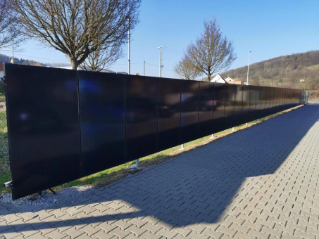 Trend 2021 – Sichtschutz Solarzaun