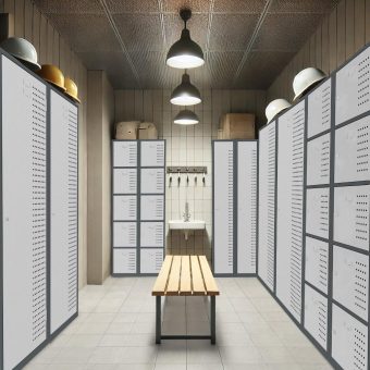 Bedrunka+Hirth erweiterte 2025 das Sortiment: Neue Schranksysteme und digitaler TSM® Fächerautomat setzen Maßstäbe