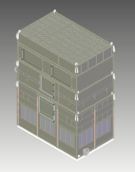 Selbstentleerender Kühlturm für höchste Hygiene und Betriebssicherheit