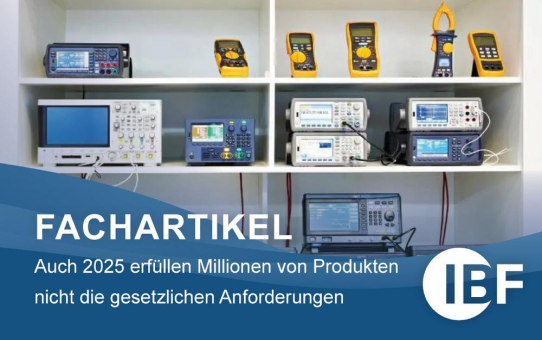 Statistik der Marktüberwachung 2025 der Bundesnetzagentur veröffentlicht