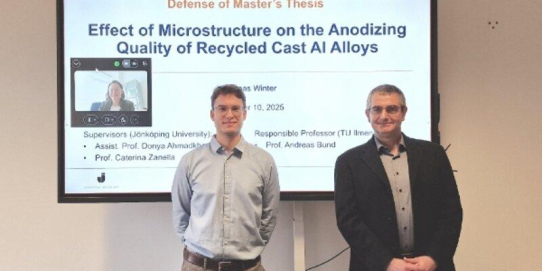 ZVO-Stipendiat verteidigt Masterarbeit