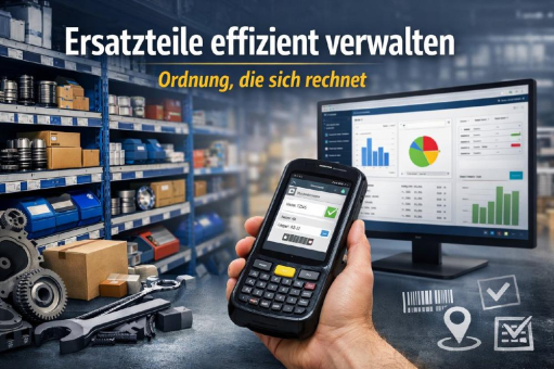 Ersatzteile effizient verwalten – Ordnung, die sich rechnet