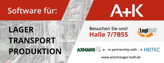 LogiMAT 2026: Artschwager + Kohl realisiert SAP EWM Migration und Modernisierung von Lager- und Materialflusssystemen