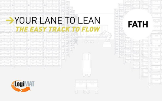 FATH auf der LogiMAT 2026: „Your lane to lean – the easy track to flow“