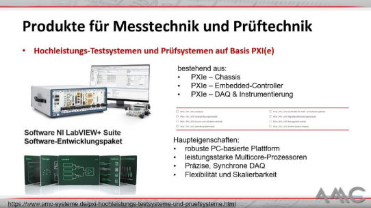 PXI-Systeme für Produktionstestsysteme und Validierungsanwendungen