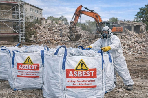 Asbest und Dachpappe korrekt entsorgen