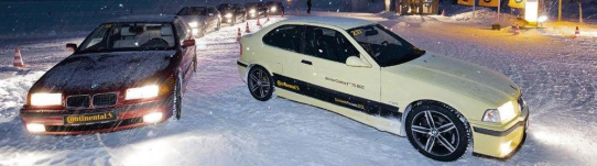 Alt gegen neu - auch ohne ESC sicher unterwegs dank Continental Winterreifen