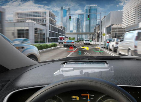Continental Head-up-Display mit DMD-Technologie geht erstmals bei Lincoln in Serie
