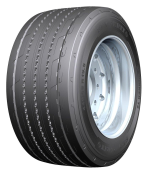 Neu bei Semperit: Schnittiger RUNNER T2 445/45 R 19.5" Trailerreifen für maximale Innenhöhe im Laderaum
