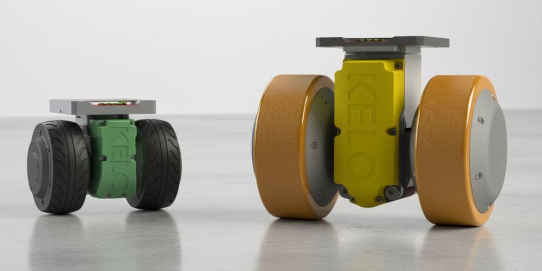 „Wir haben das Rad neu erfunden!“ – KELO-Drives als omnidirektionaler Antrieb für autonome mobile Transportroboter