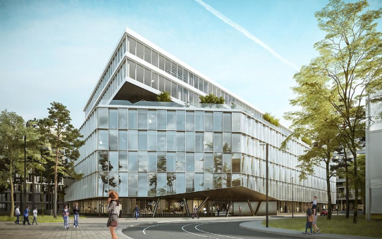 Brandschutz à la minute - Büro- und Geschäftsgebäude mit R30 durch Feuerverzinken