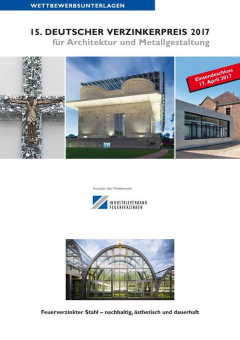 Deutscher Verzinkerpreis für Architektur und Metallgestaltung - Countdown läuft