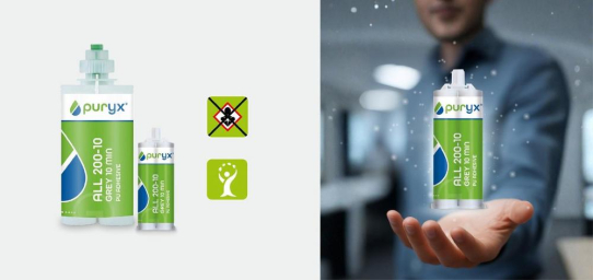 GLUETEC bringt mit PURYX® eine neue Polyurea-Technologie für strukturelle Industrieverklebungen auf den Markt