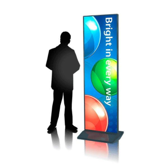 digitalSIGNAGE.de Indoor LED Stele für Digital Signage mit Cloud-Steuerung