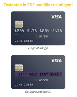 ❌ Test Data in PDF + Bilder ❌ Generierung oder Erstellung sicherer Testdaten für unstrukturierte Datenquellen ❗