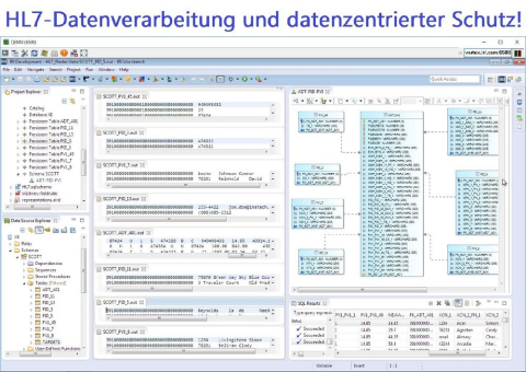 ❌ Datenverarbeitung von HL7 ❌ Datenintegration, Datenmigration, Datenbereinigung + Datensicherheit via Datenmaskierung von Health Level 7 Daten ❗