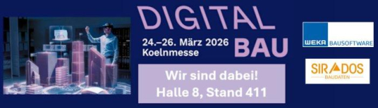 WEKA Media auf der digitalBAU 2026 in Köln