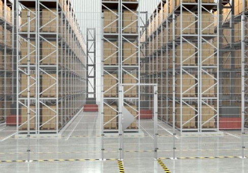 Mehr Sicherheit für die Automation in Hochregallagern