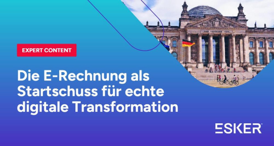 2026 ist kein Planungsjahr mehr: Warum die E‑Rechnung der Startschuss für echte digitale Transformation ist