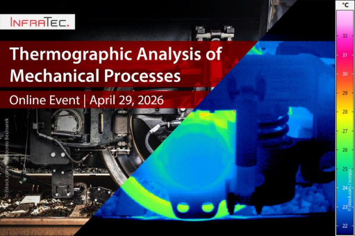 Online-Event (Sprache: Englisch) “Thermographic Analysis of Mechanical Processes”