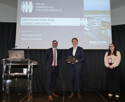 Fabrik in Markranstädt gehört zu den Top-Investitionsprojekten in Europa