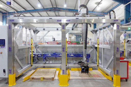 Rollon steigert Effizienz im Palettierprozess