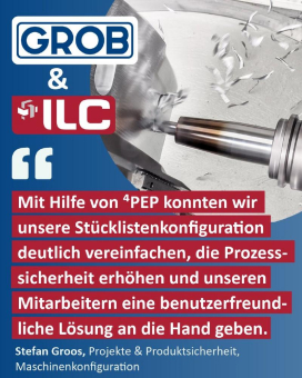 GROB-WERKE - Stücklistenkonfiguration mit Hilfe von ⁴PEP