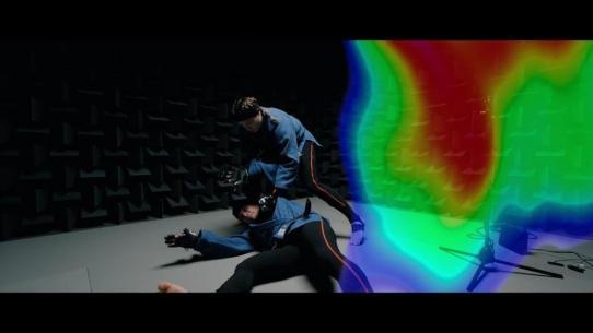 gfai tech unterstützt preisgekröntes Olympiadrama „Agon" mit Akustischer Kamera