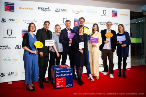 GWS erhält Great Place To Work® Auszeichnung „Deutschlands Beste Arbeitgeber 2026“