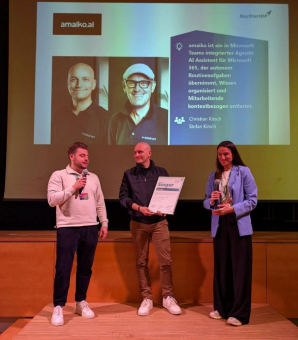 amaiko GmbH erreicht den 2. Platz beim bayerischen Startup‑Wettbewerb BayStartUP Ideenreich 2026