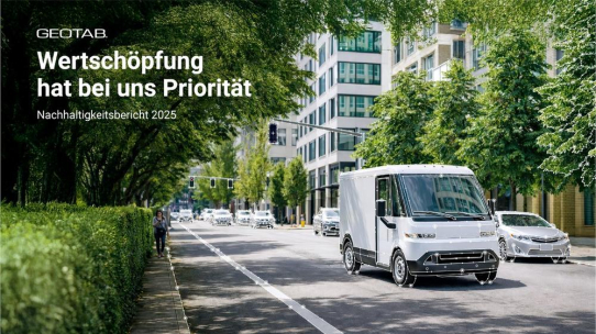 Geotab-Report zu den Vorteilen vernetzter Flotten