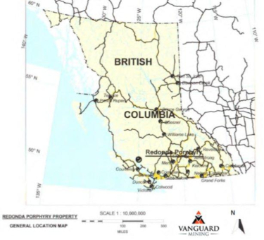 Vanguard Mining legt ersten NI 43-101-konformen technischen Bericht für Redonda vor, der ein großes Kupfer-Molybdän-System mit Expansionspotenzial hervorhebt