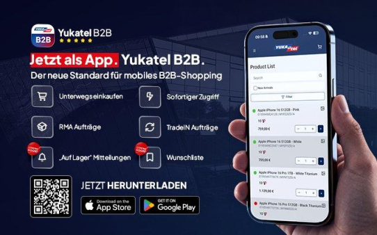 B2B-Handel in der Hosentasche: Yukatel launcht innovative Smartphone-App für Partner