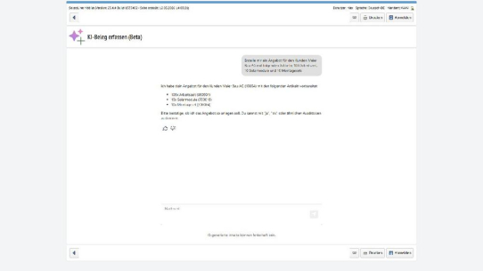 Künstliche Intelligenz auf dem Vormarsch: SelectLine stattet ERP-System neo mit KI-Assistenten aus