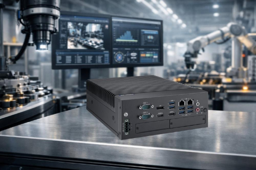 ​MIC-785: Lüfterloser Industrie-PC für Edge Computing mit AMD AM5