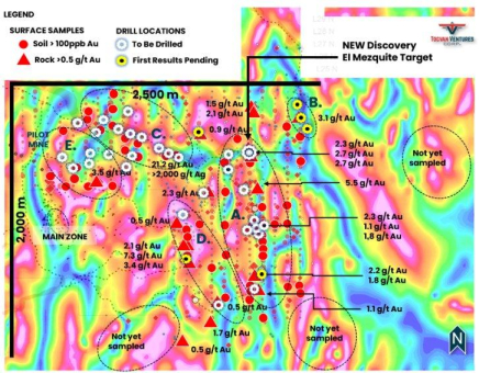 Tocvan gibt den Einsatz einer zweiten Bohranlage bekannt und beschleunigt Arbeiten an vorrangigen Bohrzielen auf dem Gold-Silber-Vorzeigeprojekt Gran Pilar